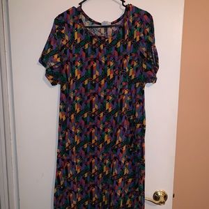 LULAROE Carly Dress - size 3XL